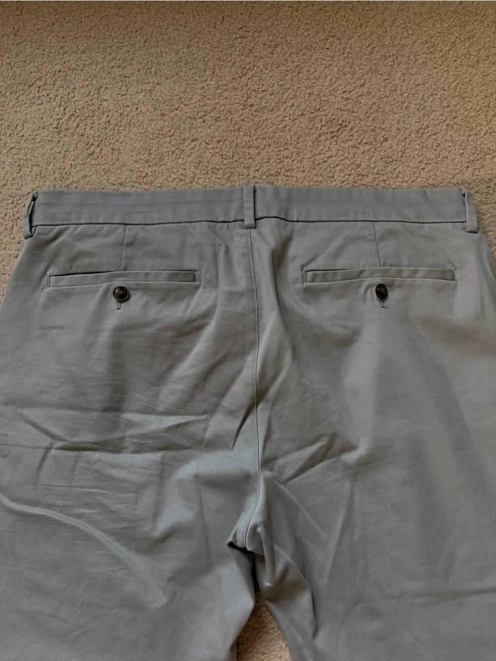 St. John's Bay Men's Light Gray Chino Pants